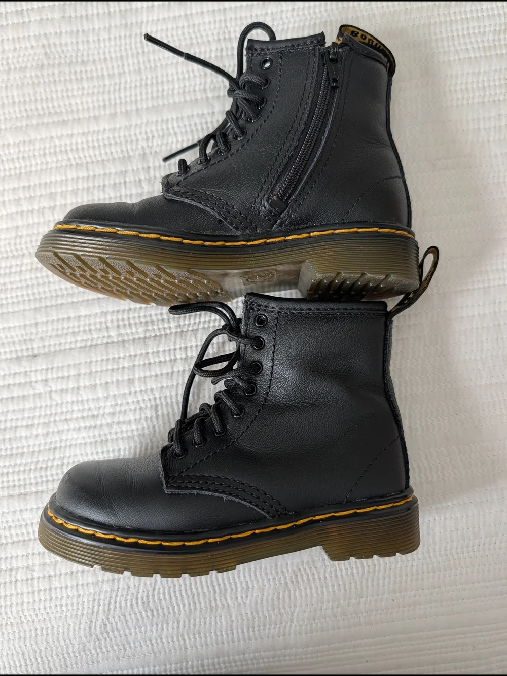 Dr. Martens black leather